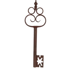 Clayre & Eef 6Y5851 Декоративный ключ 17x3x54 см