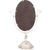 Clayre & Eef 62S330 Дзеркало настільне Бежево-коричневе 34x16x50 см Овальне Vintage