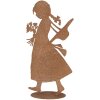 Clayre & Eef Декоративная фигура Ребенок из металла 21x10x43 см