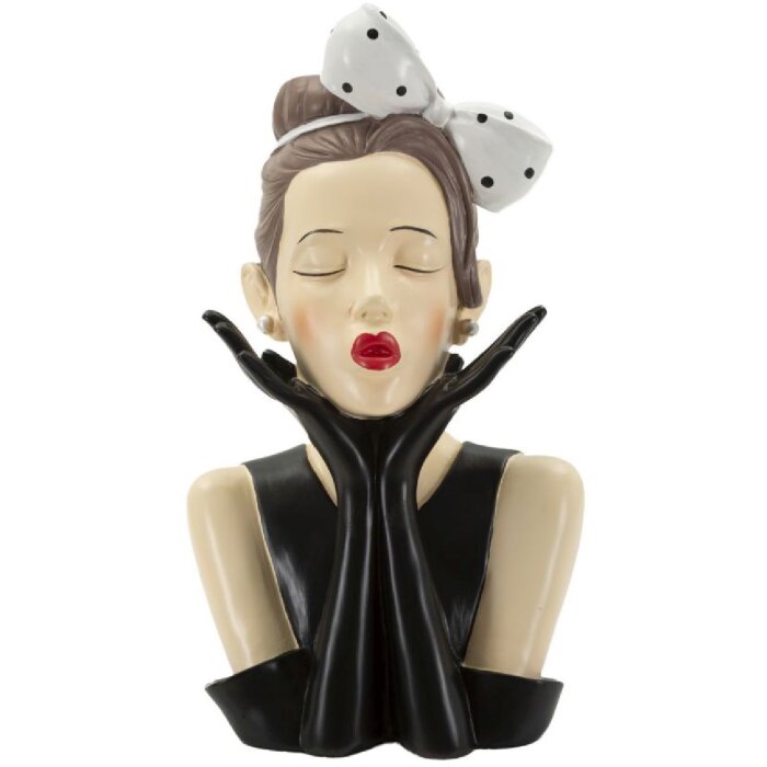 Ваза Frau Hollywood от Mauro Ferretti 17x14x30,5 см разноцветная