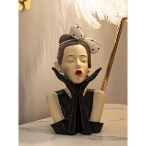 Ваза Frau Hollywood от Mauro Ferretti 17x14x30,5 см разноцветная