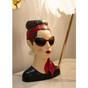 Mauro Ferretti Ваза Frau Hollywood 21x16x27 см многоцветная