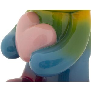Rainbow Bear Ведмедик-стійка Барвистий 22,5x17,5x42,5 см Polyresin