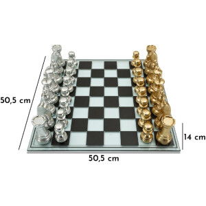 Шахматный набор Mauro Ferretti Черный/Белый 50,5x50,5x14 см