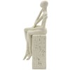 Mauro Ferretti Stons Пара Статуэтка 11,5x9x25 см кремовая