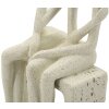 Mauro Ferretti Stons Пара Статуэтка 11,5x9x25 см кремовая