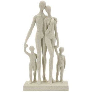 Фигурка семьи Stons Mauro Ferretti 16x8x30,5 см кремовая