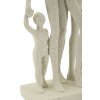 Mauro Ferretti Stons Фігурка Сімя 16x8x30,5 см кремова