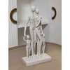 Mauro Ferretti Stons Фігурка Сімя 16x8x30,5 см кремова