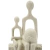 Статуэтка Mauro Ferretti Stons Материнство 10x7,5x26 см кремовая