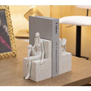 Mauro Ferretti Підставка для книг Stons 24x10x20,5 см кремовий