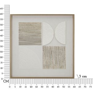 Холст с рамой Mauro Ferretti Абстрактный 60x3x60 см
