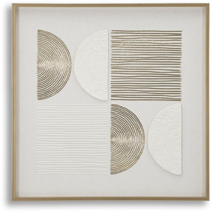 Mauro Ferretti Холст с рамой Абстракция 60x3x60 см