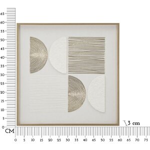 Mauro Ferretti Холст с рамой Абстракция 60x3x60 см