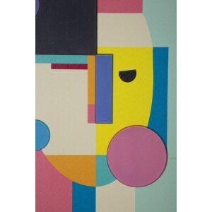 Mauro Ferretti Настенная картина Picassy с рамой 50x3,3x70 см