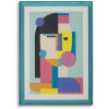 Mauro Ferretti Настенная картина Picassy с рамой 50x3,3x70 см