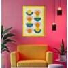 Mauro Ferretti Настенное панно Pop Art с рамой 50x3,3x70 см