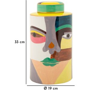 Mauro Ferretti Ваза Piccassy Цветная Ø19x33 см