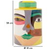 Mauro Ferretti Ваза Piccassy Многоцветная Ø19x28 см