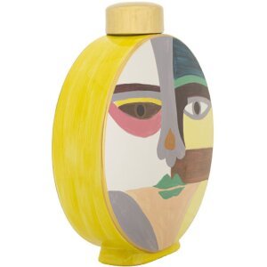 Ваза Mauro Ferretti Piccassy Цвет круглая 28x9x33 см