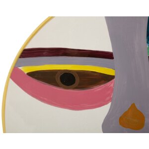 Ваза Mauro Ferretti Piccassy Цвет круглая 28x9x33 см