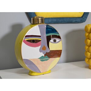 Ваза Mauro Ferretti Piccassy Цвет круглая 28x9x33 см