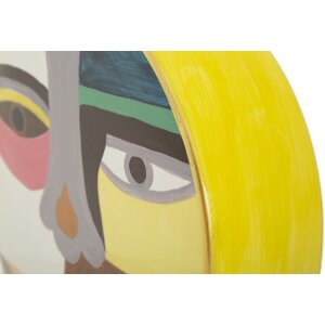 Ваза Mauro Ferretti Piccassy Цветная Круглая 23x9x28 см