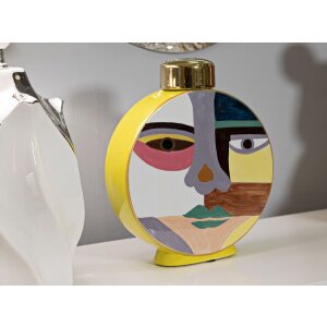 Ваза Mauro Ferretti Piccassy Цветная Круглая 23x9x28 см