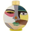 Ваза Mauro Ferretti Piccassy Цветная Круглая 23x9x28 см