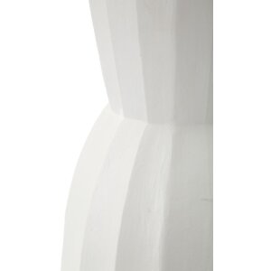 Mauro Ferretti Ваза Glint Ø 24x41 см белая