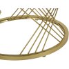 Mauro Ferretti Кофейные столики Votix 2 шт. кремовый золотой 70x48-50x43,5 см