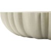 Чаша декоративная Mauro Ferretti Stons 40,5x38,5x9,5 см кремовая