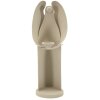Mauro Ferretti Dune Angel подсвечник кремовый 13x11.5x37.5 см металл