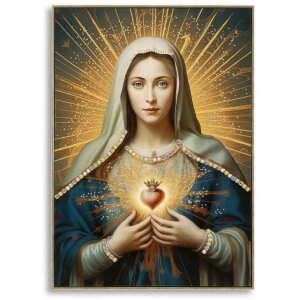 Mauro Ferretti Настенное изображение Madonna с рамой...