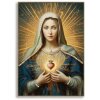 Mauro Ferretti Настенное изображение Madonna с рамой 72x4x102 см