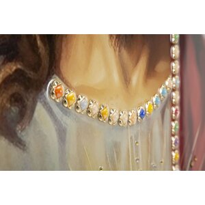Mauro Ferretti Изображение Иисуса в раме 72x4x102 см