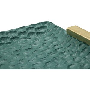 Grent Поднос 34x19,5x3 см зеленый с золотом декоративный