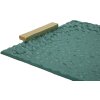Grent Поднос 34x19,5x3 см зеленый с золотом декоративный