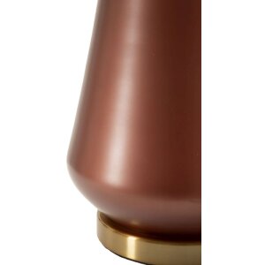Rosenthal Настільна лампа скло коричневий золото Ø35.5x65cm