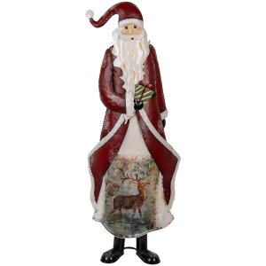 Декоративная фигура Санта Клаус Clayre & Eef 33x16x85 см