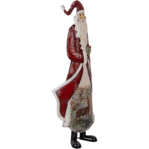 Декоративная фигура Санта Клаус Clayre & Eef 33x16x85 см