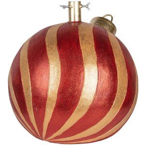 Clayre & Eef 6MG0152 Подставка для ёлки красно-золотая 43x40x41 см