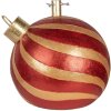 Clayre & Eef 6MG0152 Подставка для ёлки красно-золотая 43x40x41 см