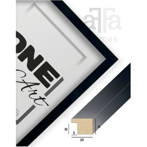 FramesFactory Хекла 10x15 см черная фоторамка