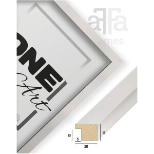 FramesFactory Хекла 10x15 см белая фоторамка