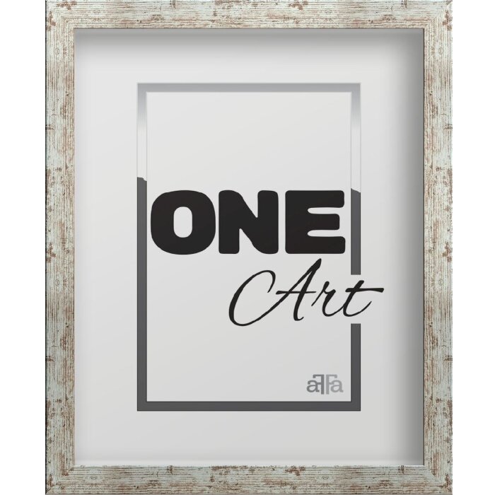 FramesFactory Хекла 24x30 см Винтажный Белый