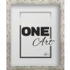 FramesFactory Хекла 24x30 см Винтажный Белый