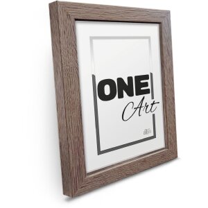 Фоторамка FramesFactory Хекла 10x15 см Дымный Дуб