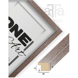 Фоторамка FramesFactory Хекла 10x15 см Дымный Дуб