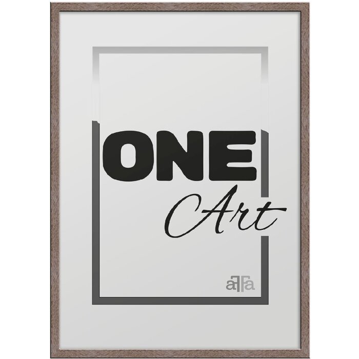 FramesFactory Фоторамка Хекла 70x100 см Дымный Дуб